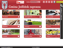 Tablet Screenshot of jedlinsk.pl